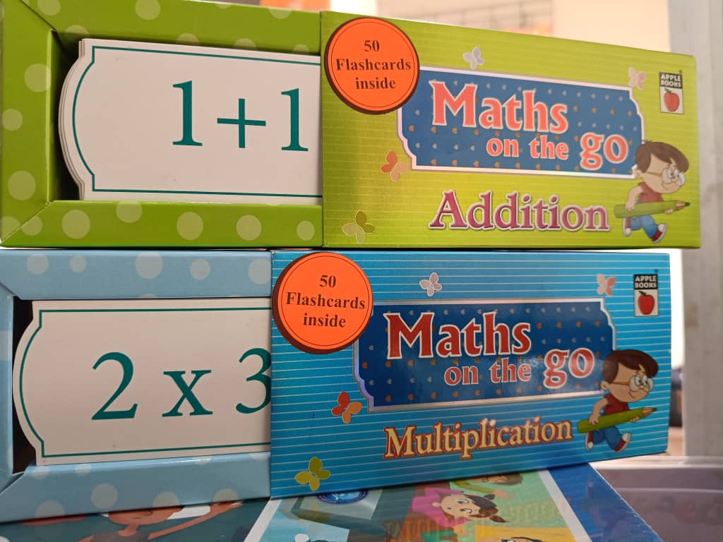 كروت العمليات الحسابية – الضرب